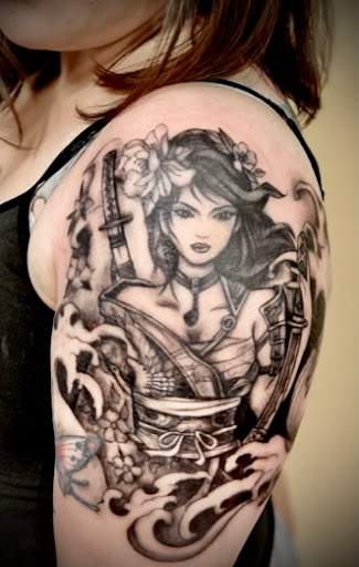 Explore bart and lisa tattoo ideas, creative tattoo ideas in Garden Grove, available at Anna Hang Tattoo