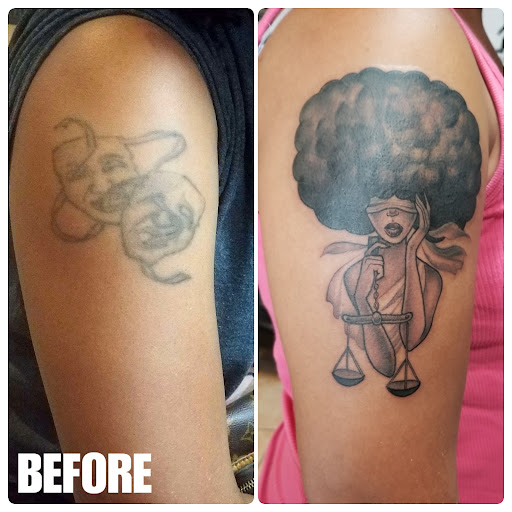 Explore women tattoo ideas, creative tattoo ideas in Huntington Beach, available at Mechanical Concept Tattoo