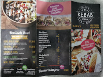 Menu / carte de Kebab Berlinois à Menton