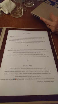 Carte du Le Lauracée - Restaurant Marseille à Marseille