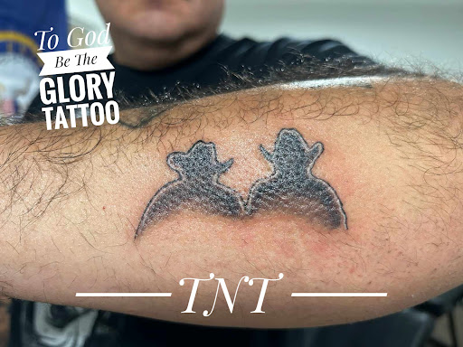 Explore tattoo ideas men forearm, creative tattoo ideas in Grand Coulee, available at To God Be The Glory Tattoo & Piercing