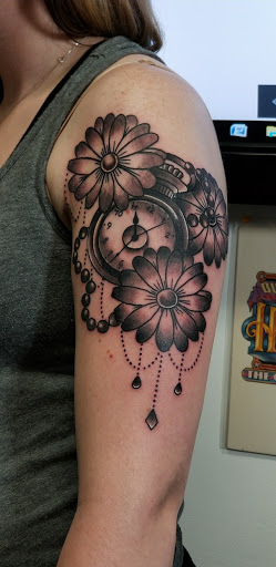 Explore terrifier tattoo ideas, creative tattoo ideas in Lagrangeville, available at Black Cherry Tattoo Studio NY