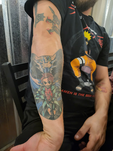 Explore laos tattoo ideas, creative tattoo ideas in Venice, available at Old Chapel Tattoo Co.