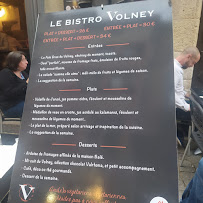 Le Bistro Volney à Rennes carte