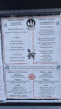 Menu du Restaurant Le Dahu Bar la Bodéga à Villarodin-Bourget