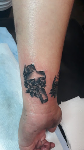 Explore black and white tattoo ideas for men, creative tattoo ideas in Rio Grande City, available at RG INK