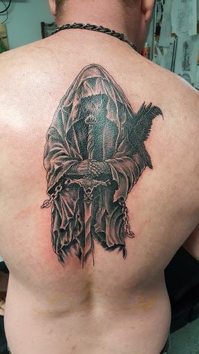 Explore hourglass tattoo ideas, creative tattoo ideas in Wichita, available at Body Canvas Tattooing