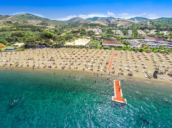 Plage de l'hôtel Hanedan