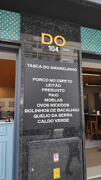 Tasca do Amarelinho em Aveiro menu n° 2