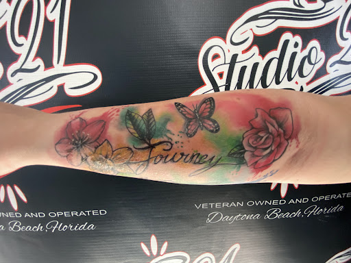 Explore chest ideas tattoos, creative tattoo ideas in Daytona Beach, available at Studio 21 Tattoo & Piercings Daytona Beach