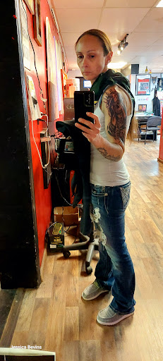 Explore puzzle tattoos ideas, creative tattoo ideas in Pikeville, available at The Carbon Canary Tattoo Studio