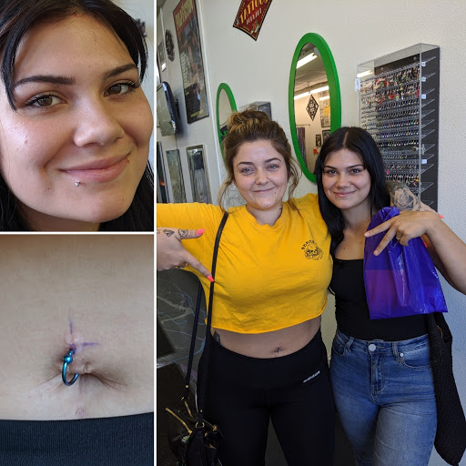 Explore flower foot tattoo ideas, creative tattoo ideas in Redding, available at Caddy Daddys