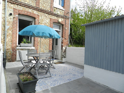 La maison bleue à Fécamp