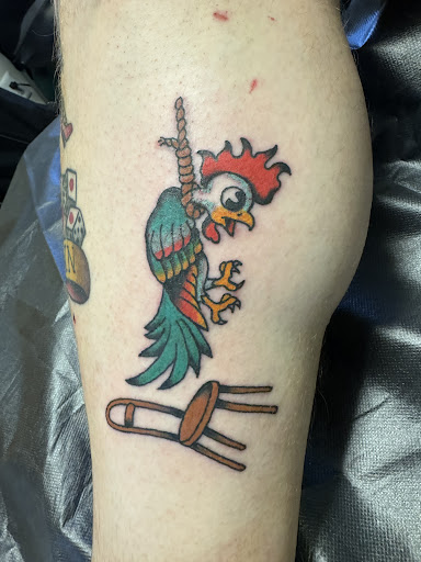 Explore wine glass tattoo ideas, creative tattoo ideas in Albuquerque, available at Holy Fool Tattoo Club