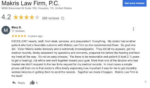 Attorney «Makris Law Firm, P.C.», reviews and photos