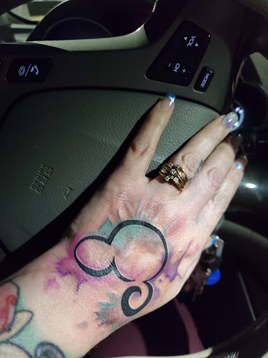 Explore initial finger tattoo ideas, creative tattoo ideas in Lemoyne, available at Ego Ink Tattoo & Body Piercing Shop