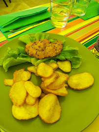 Hamburger du Restaurant À l'Ombre des Dentelles à Gigondas - n°5