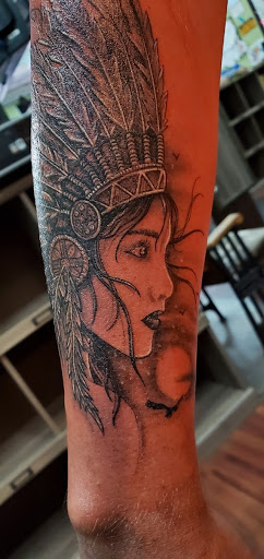 Explore cute witch tattoo ideas, creative tattoo ideas in Colorado Springs, available at Skin Evolution Tattoo