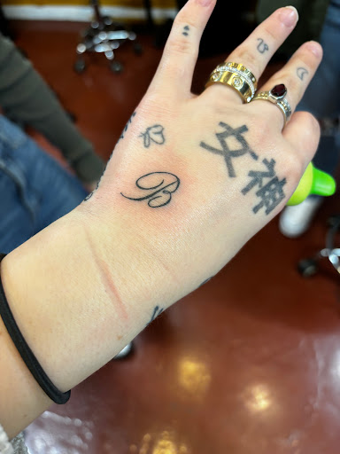Explore name tattoo ideas for females, creative tattoo ideas in Dripping Springs, available at Hill Country Arts Piercings And Tattoos