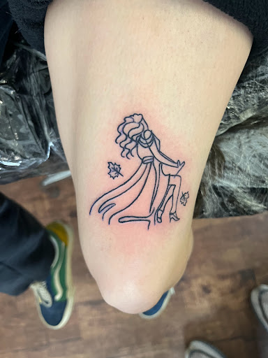 Explore stingray tattoo ideas, creative tattoo ideas in Rogers, available at Ink Solutions Tattoo