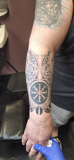 Explore name tattoo ideas chest, creative tattoo ideas in Mason, available at Every Body Tattoo