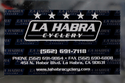 Bicycle Store «La Habra Cyclery», reviews and photos, 451 N Harbor Blvd, La Habra, CA 90631, USA