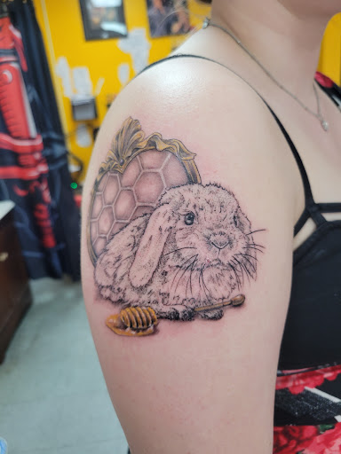 Explore christian tattoos ideas, creative tattoo ideas in Dayton, available at Krazy Katz Tattoos