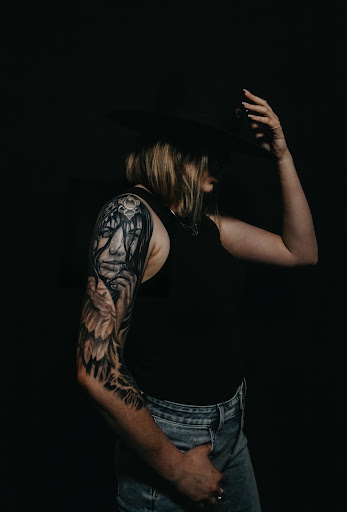 Explore simple stick and poke tattoo ideas, creative tattoo ideas in Montgomery, available at Flying Eye Tattoo Studio