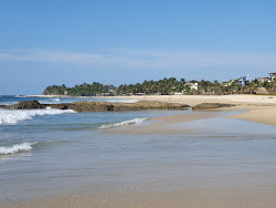 Foto di Playa Agua Blanca con costa lunga e dritta