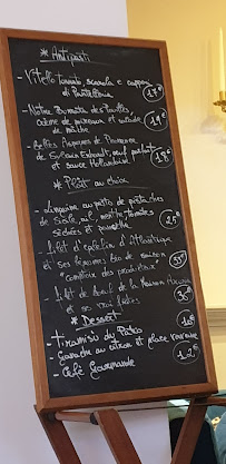 Le Patio Opéra à Paris menu