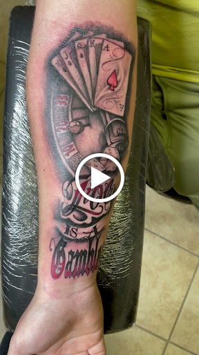 Explore neurodivergent tattoo ideas, creative tattoo ideas in Beaumont, available at Solid Black Ink Tattoo Parlor