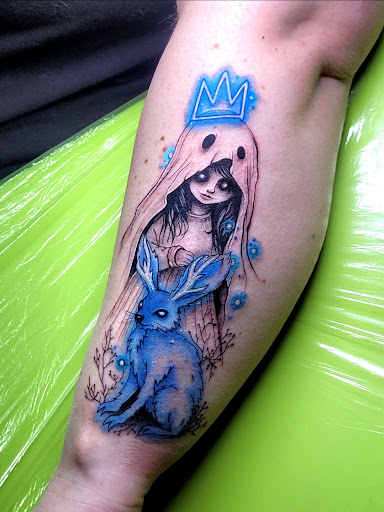 Explore darts tattoo ideas, creative tattoo ideas in Benton, available at Spectrum Tattoo