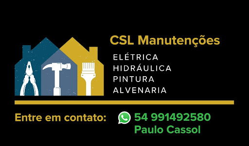 Logo da empresa - CSL manutenções