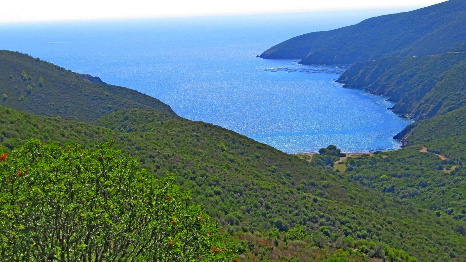 Φωτογραφία του Paralía Ámpelos ubicado en área natural