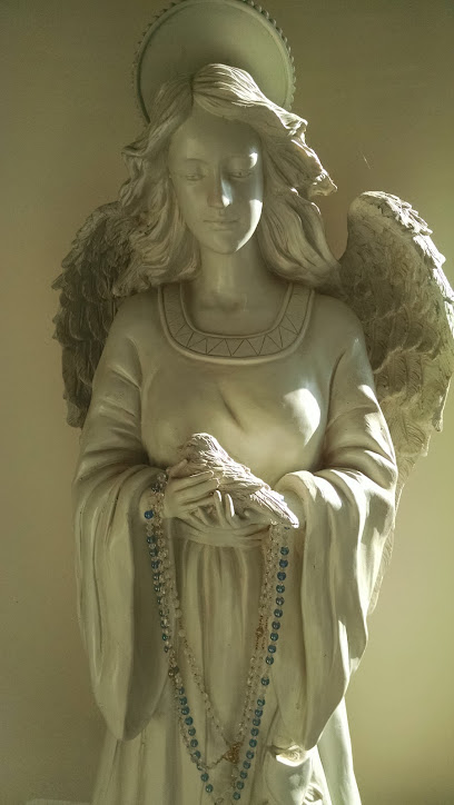 Escultura angel de santa cruz