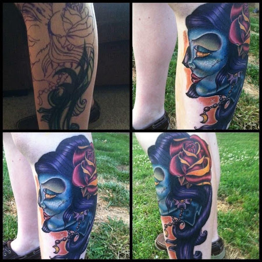 Find best friend sister tattoo ideas for your next unique tattoo in Norwalk at Saloon 13 LLC