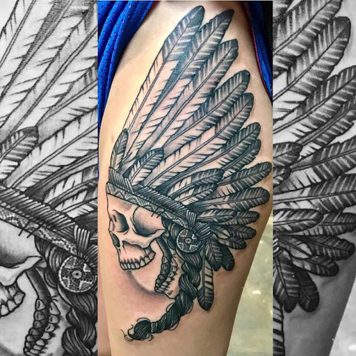 Explore yoda tattoo ideas, creative tattoo ideas in Dunn, available at Heart and Hammer Tattoo Co.