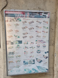 Yaki Shop à Paris menu