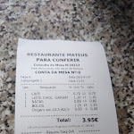 Photo n°1 de l'avis de María.a fait le 07/01/2023 à 11:57 sur le  Restaurante Mateus à Bustelo