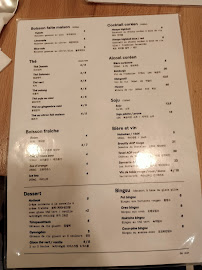 Go Oun à Paris menu