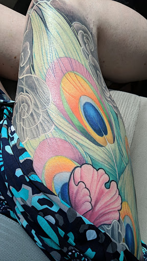 Explore tattoo lettering ideas, creative tattoo ideas in Davenport, available at The Silver Key