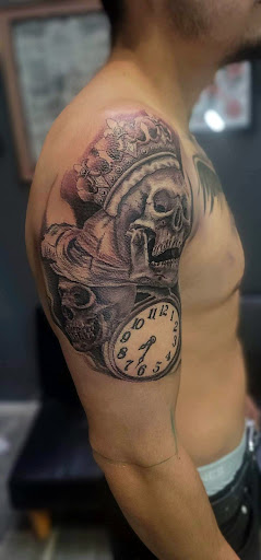 Explore tattoo ideas on collar bone, creative tattoo ideas in Yakima, available at Wallflower Body Piercing & Crazy Ink Tattoo