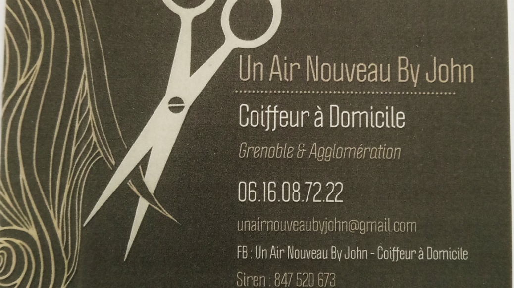 Coiffeur à Domicile - Un Air Nouveau By John Fontaine