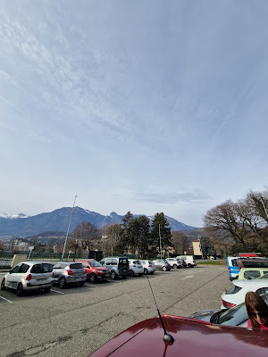 Parking de la montée du Chateau à Albertville