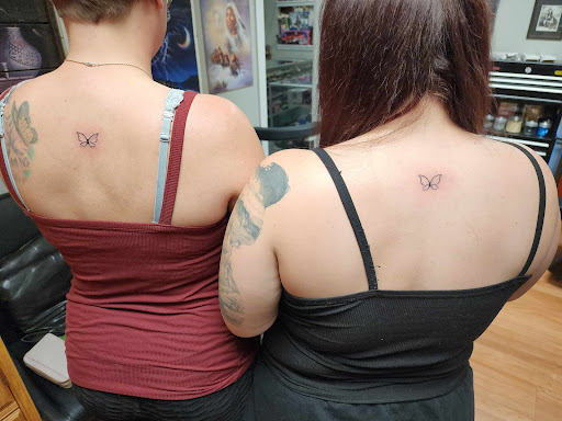 Explore dog tattoo ideas for females, creative tattoo ideas in Canon City, available at Royal Gorge Custom Tattoos & Piercings LLC