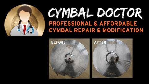 Cymbal Doctor - Repair & Modification - Southampton