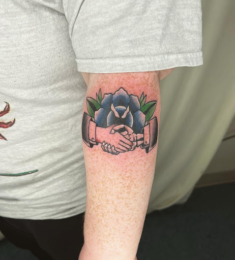 Explore mens ankle tattoo ideas, creative tattoo ideas in Muncie, available at Fox & Sparrow Tattoo