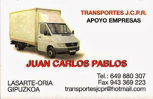 Transportes JCPR empresa de mudanzas en Lasarte-Oria