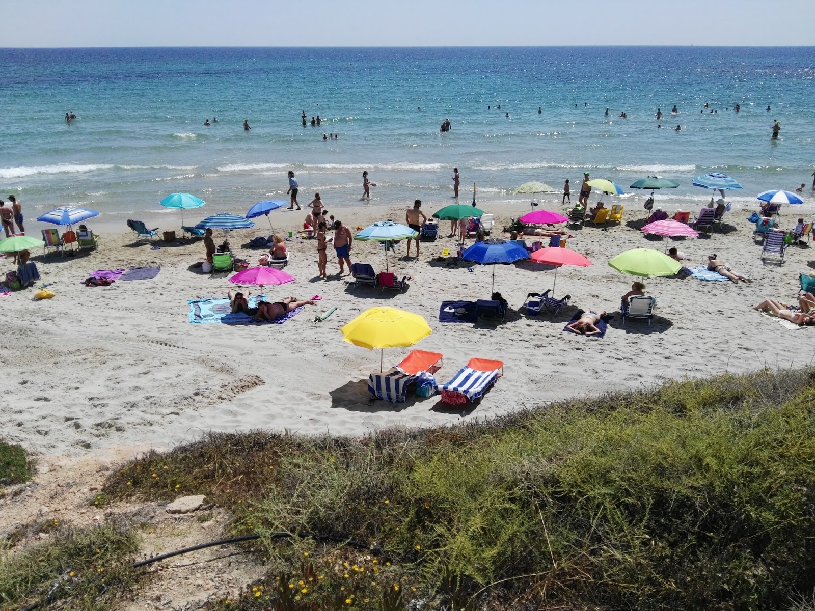 Foto van Beach Jesuitas met kleine baai