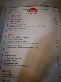 Restaurant italien Vesuvio à Gallipoli (la carte)